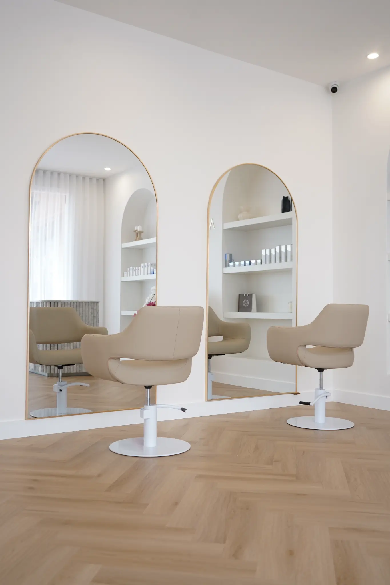 Aesthetic Avenue lounge area